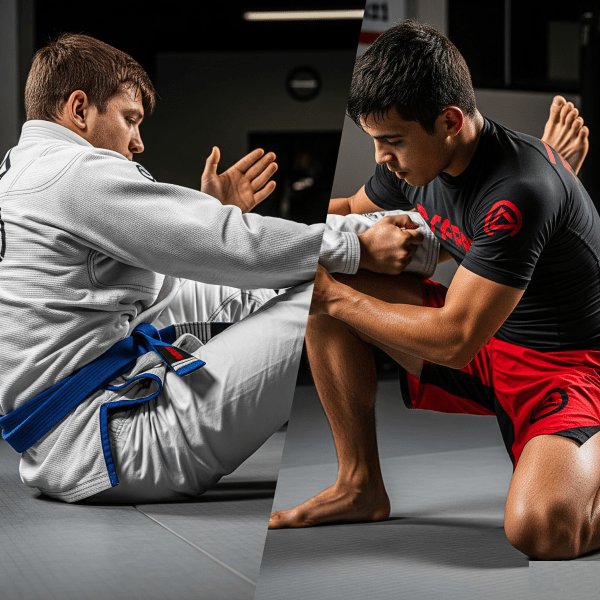 Rolling Explained – The Key Differences Between Gi and No-Gi Jiu Jitsu - Summo Sports