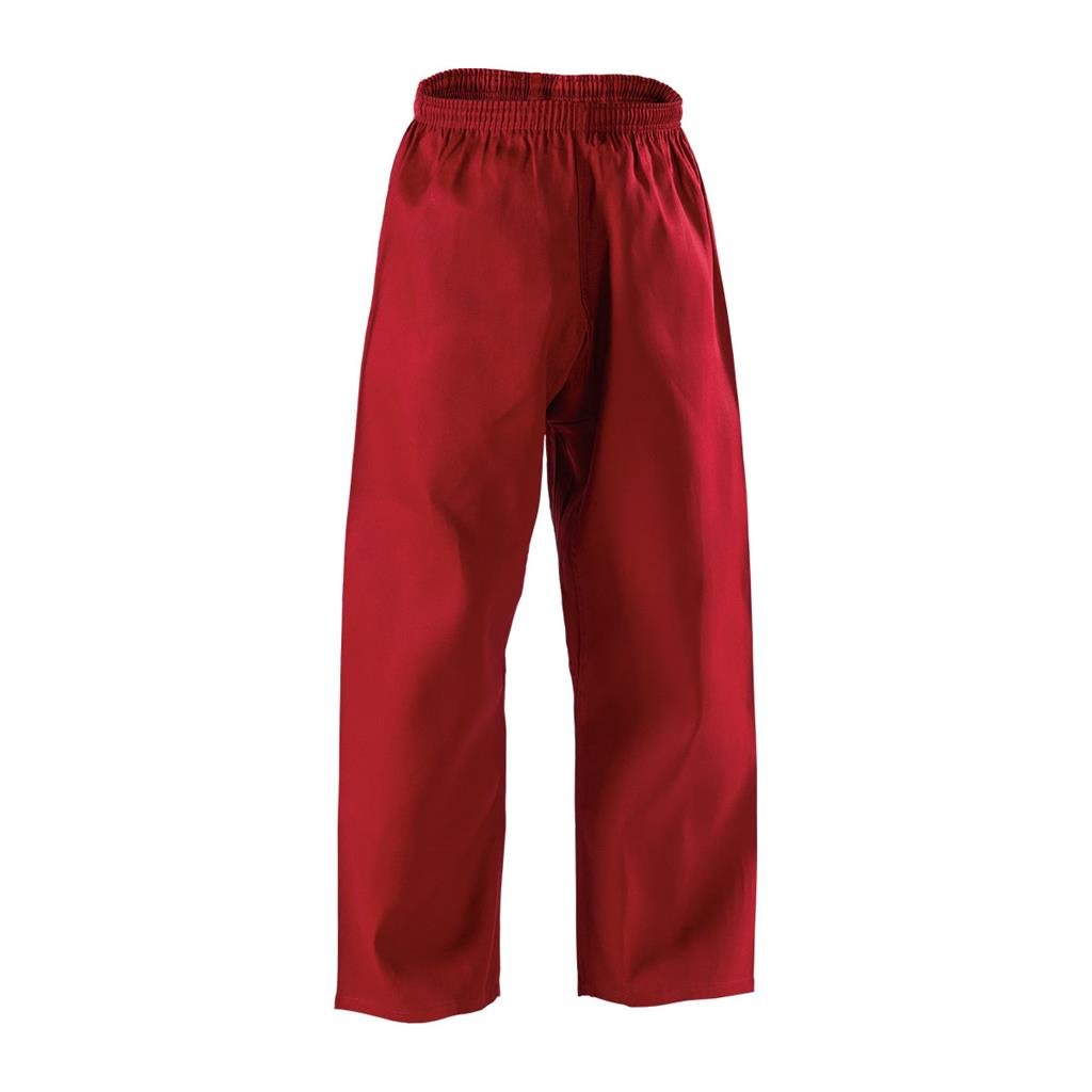 10 oz. Custom Red Medium Weight Karate GI - Summo Sports