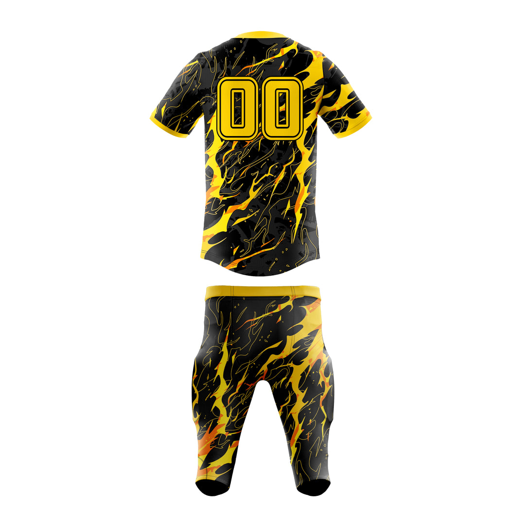Gold Strike American Football Uniform