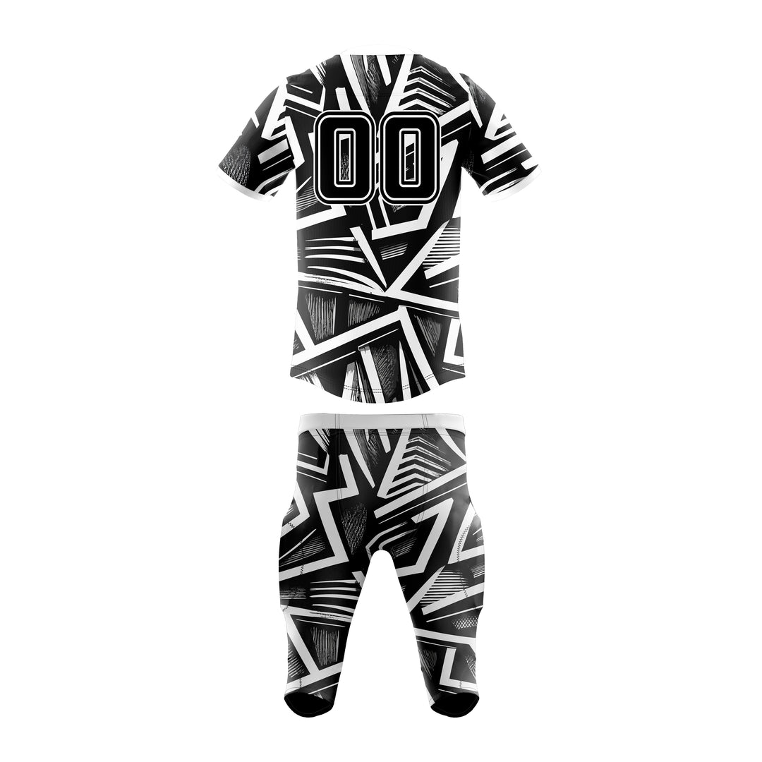 Obsidian Geometry American Football Uniform