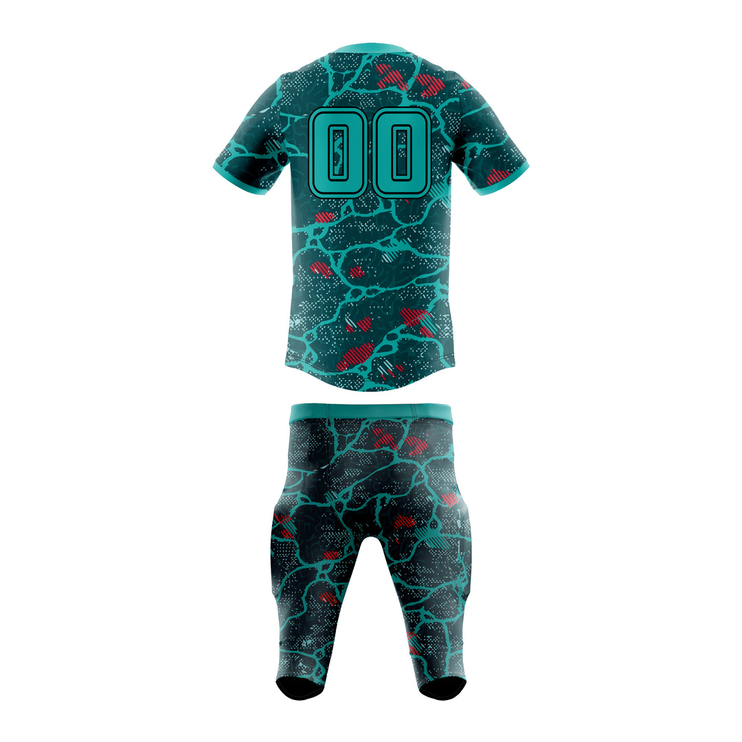 Cyber Moss American Football Uniform
