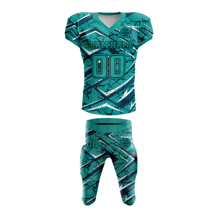 Oceanic Fracture American Football Uniform