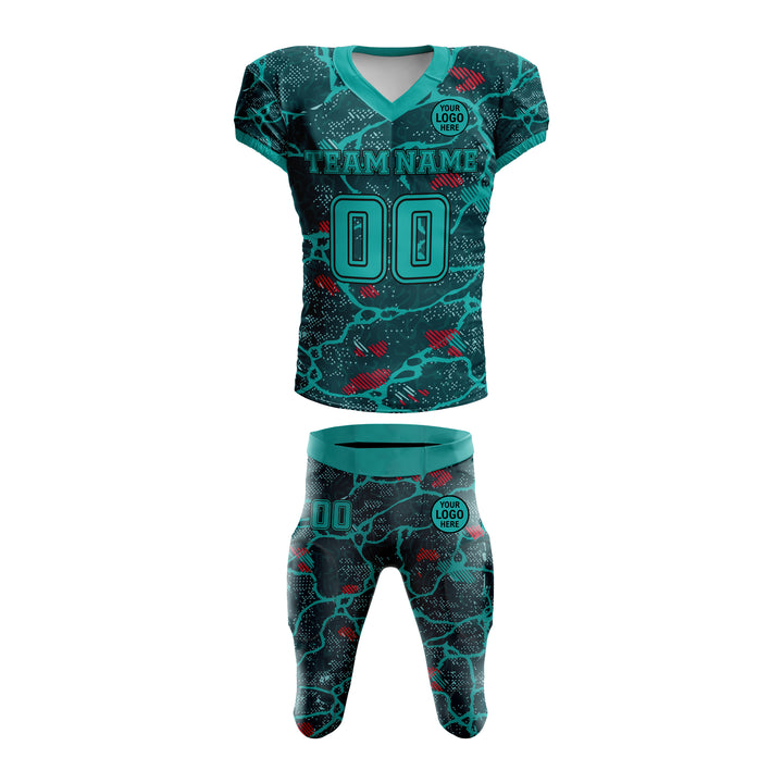 Cyber Moss American Football Uniform