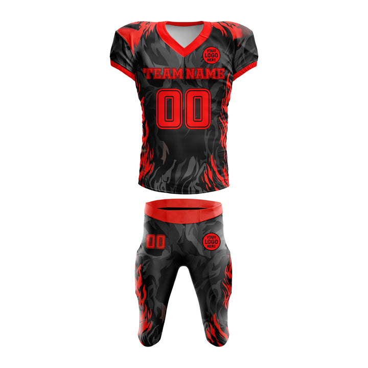 Darkfire Rush American Football Uniform
