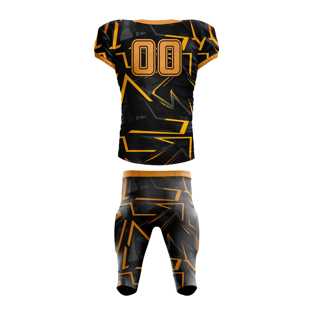 Darkwire Amber American Football Uniform