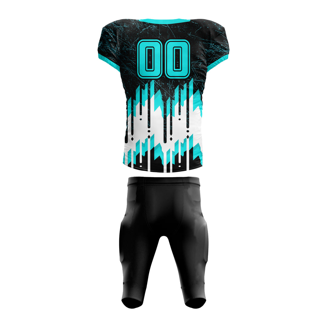 Electric Drip American Football Uniform