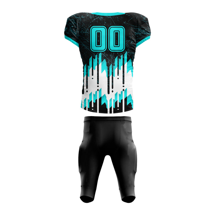 Electric Drip American Football Uniform