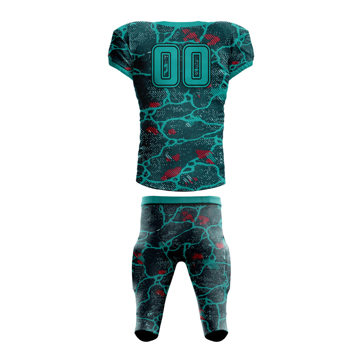 Cyber Moss American Football Uniform