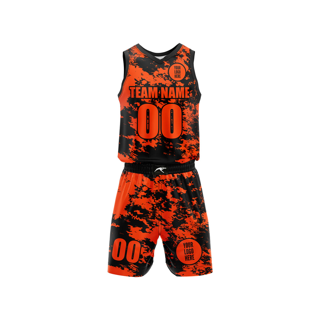 Basalt Blaze Custom Basketball Uniform