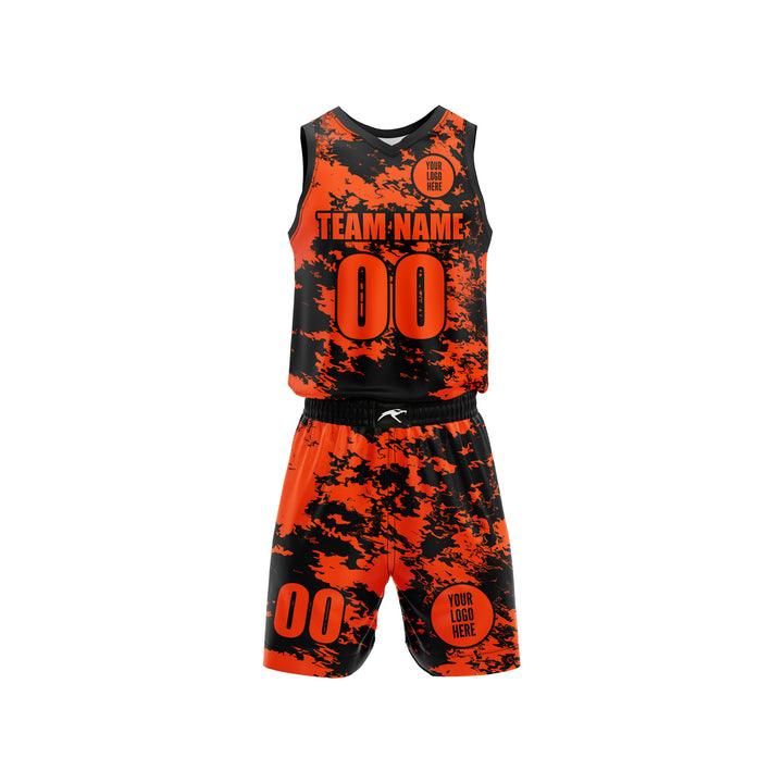 Basalt Blaze Custom Basketball Uniform