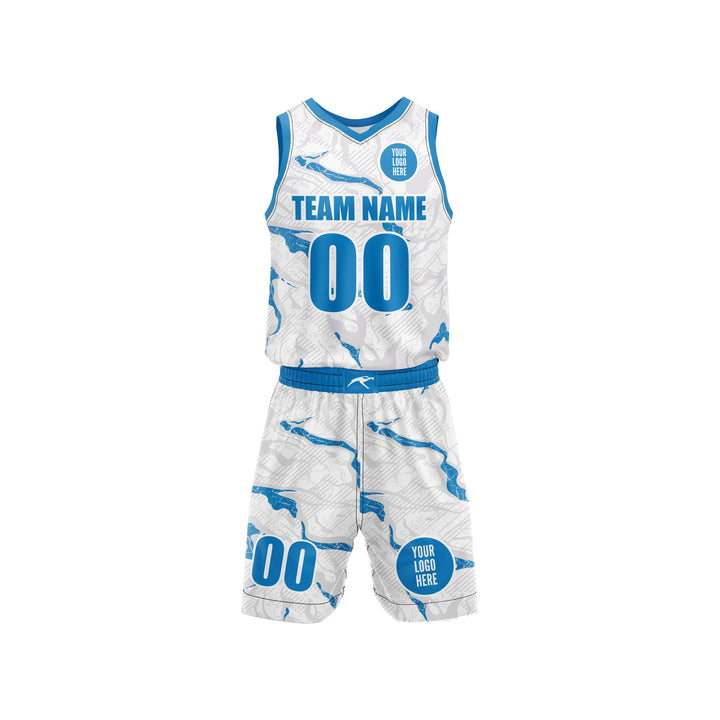 Blizzard Impact Custom Basketball Uniform