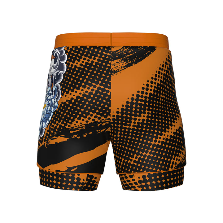 Revived Beast 2 In One Training Shorts