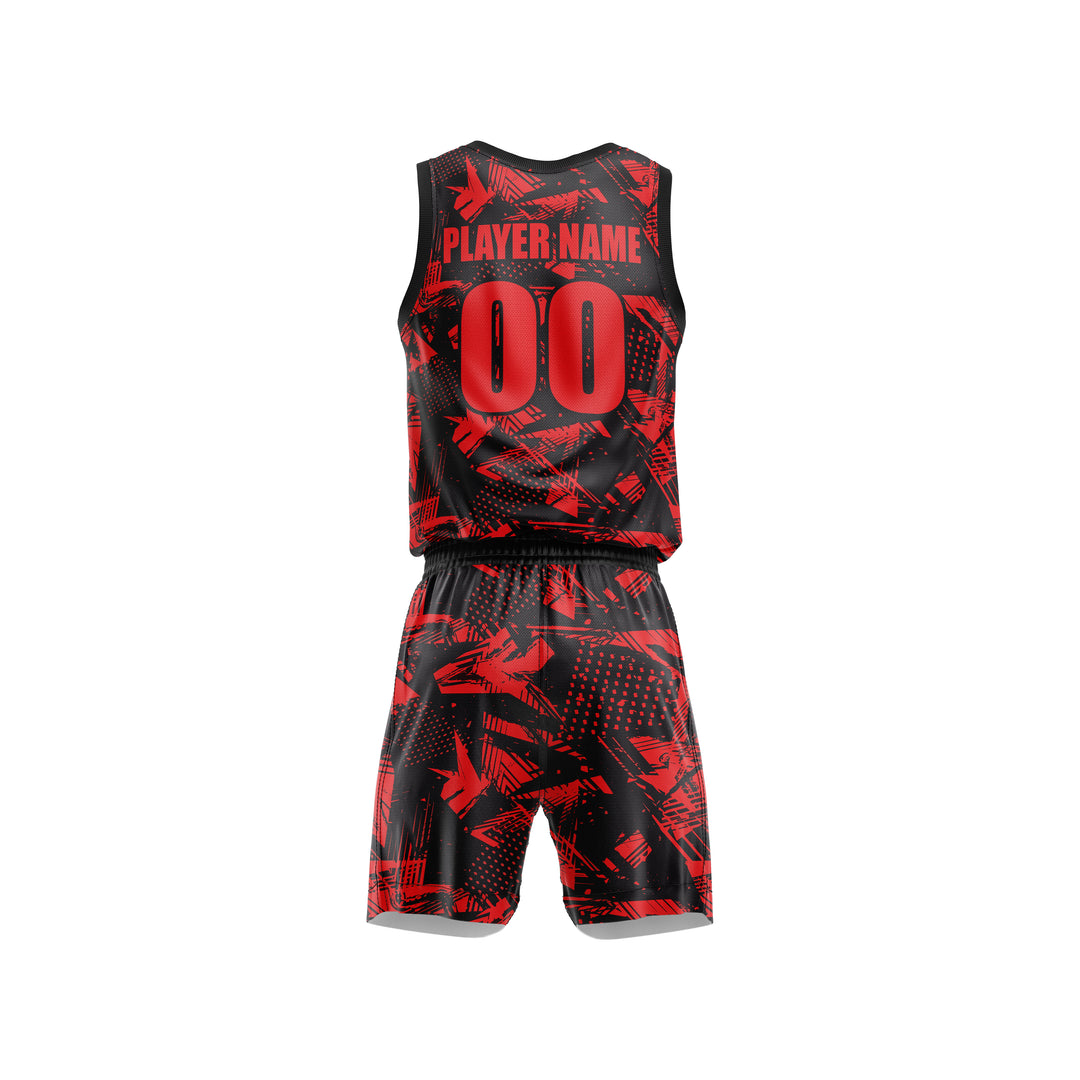 Code Red Custom Basketball Uniform