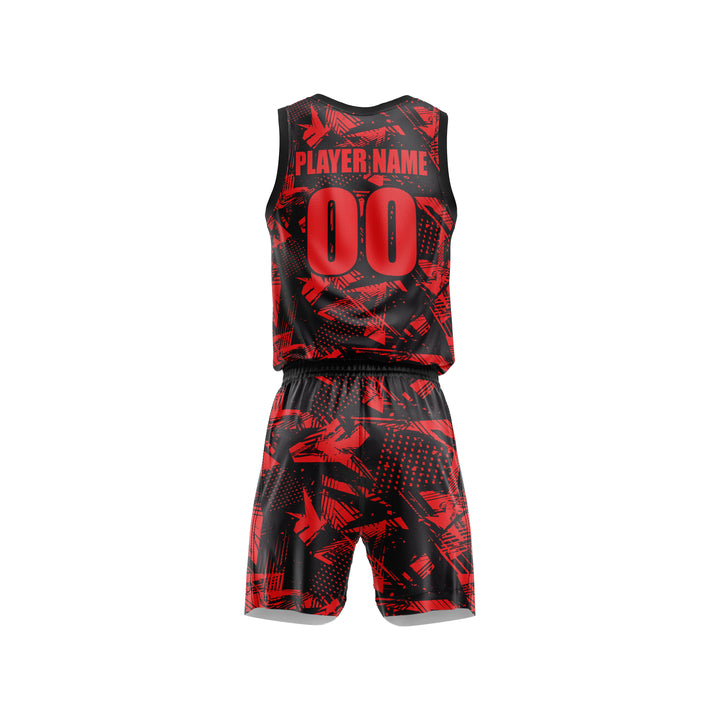 Code Red Custom Basketball Uniform