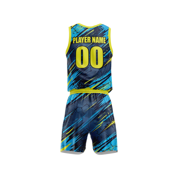 Cyber Rift Custom Basketball Uniform