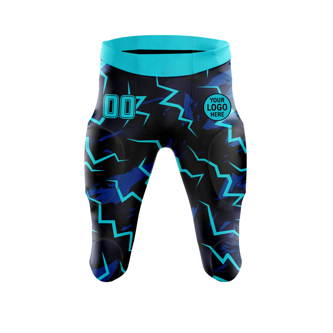 Electric Bolt American Football Pants