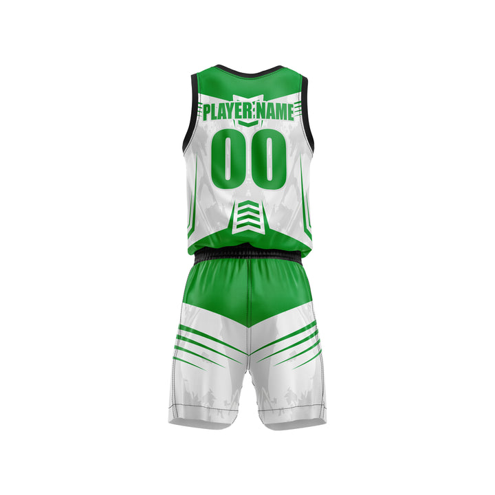 Emerald Fastbreak Custom Basketball Uniform