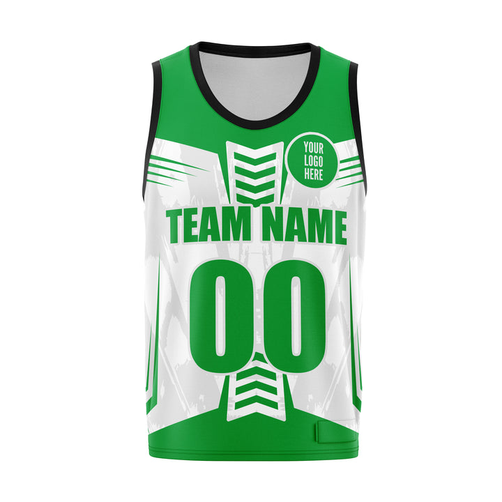 Emerald Fastbreak Custom Basketball Uniform