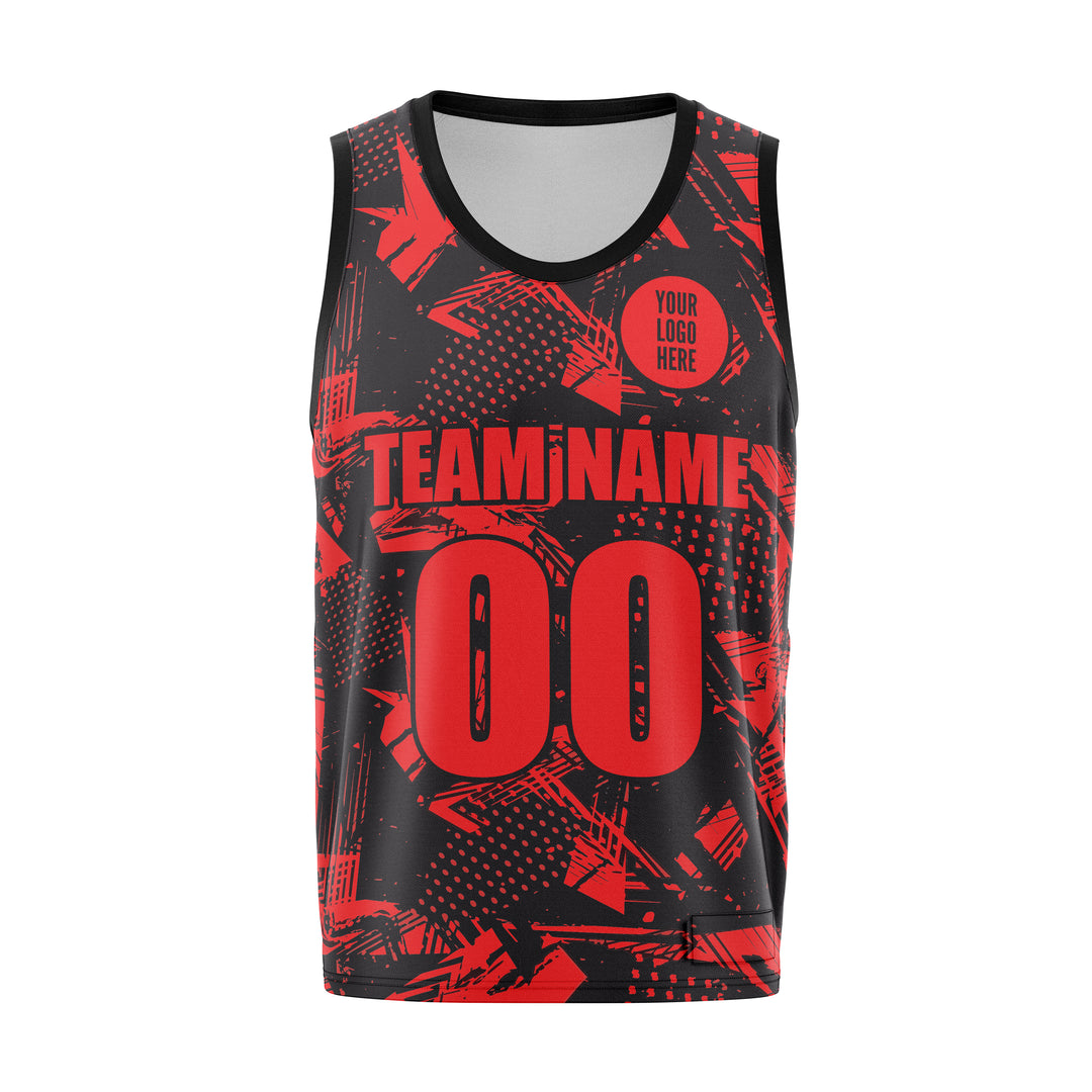 Code Red Custom Basketball Uniform