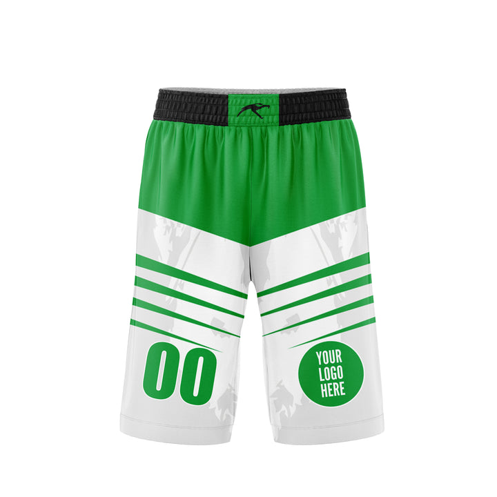 Emerald Fastbreak Custom Basketball Shorts