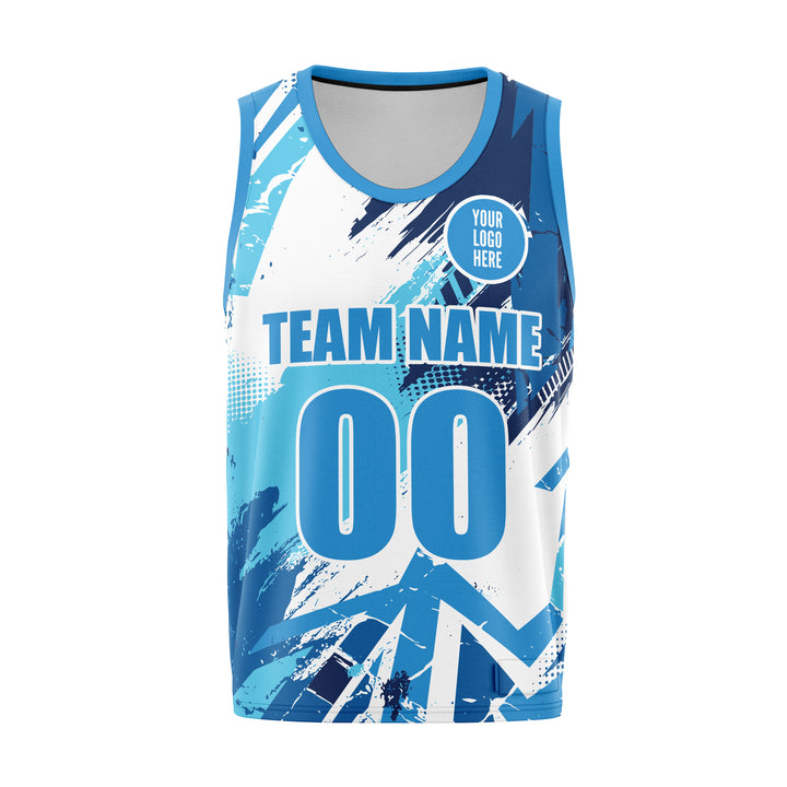 Sonic Tide Custom Basketball Uniform