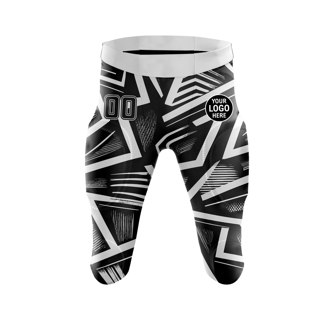 Obsidian Geometry American Football Uniform