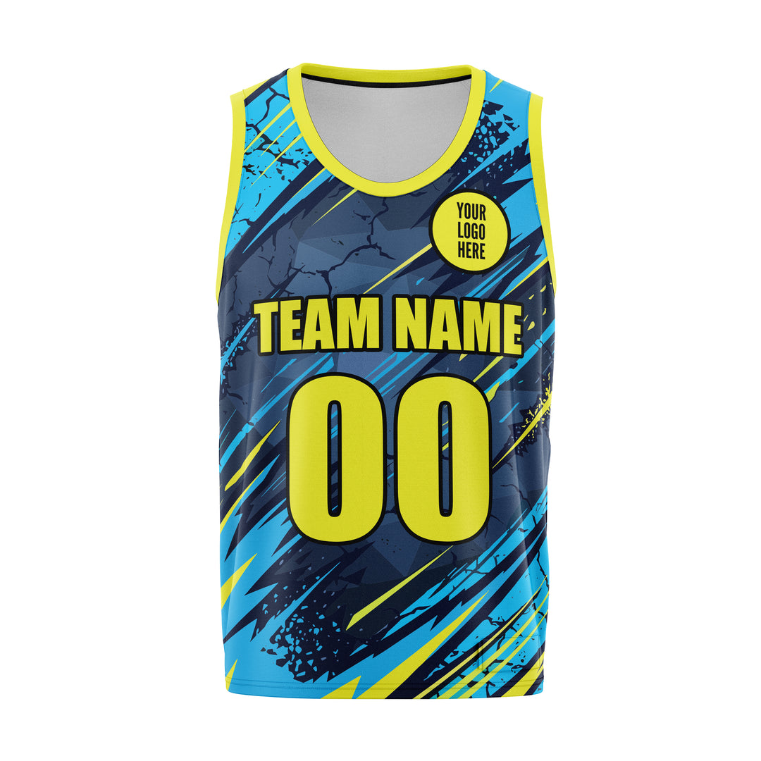 Cyber Rift Custom Basketball Uniform