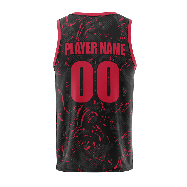 Infernal Ash Custom Basketball Jersey