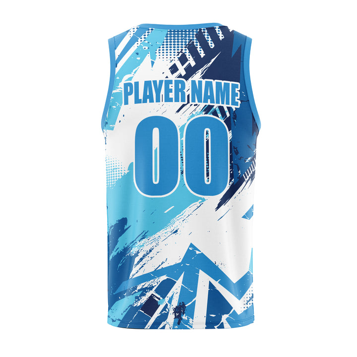 Sonic Tide Custom Basketball Uniform