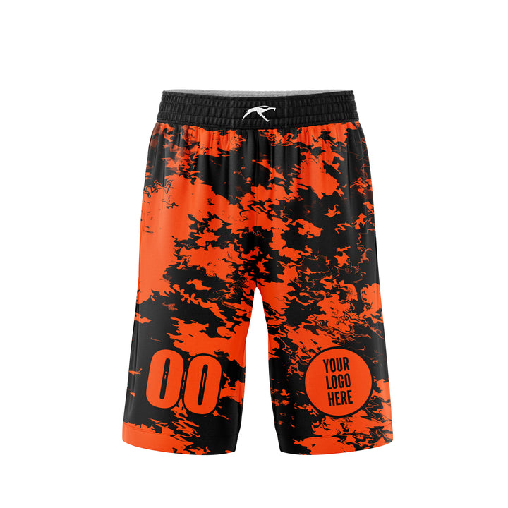 Basalt Blaze Custom Basketball Shorts