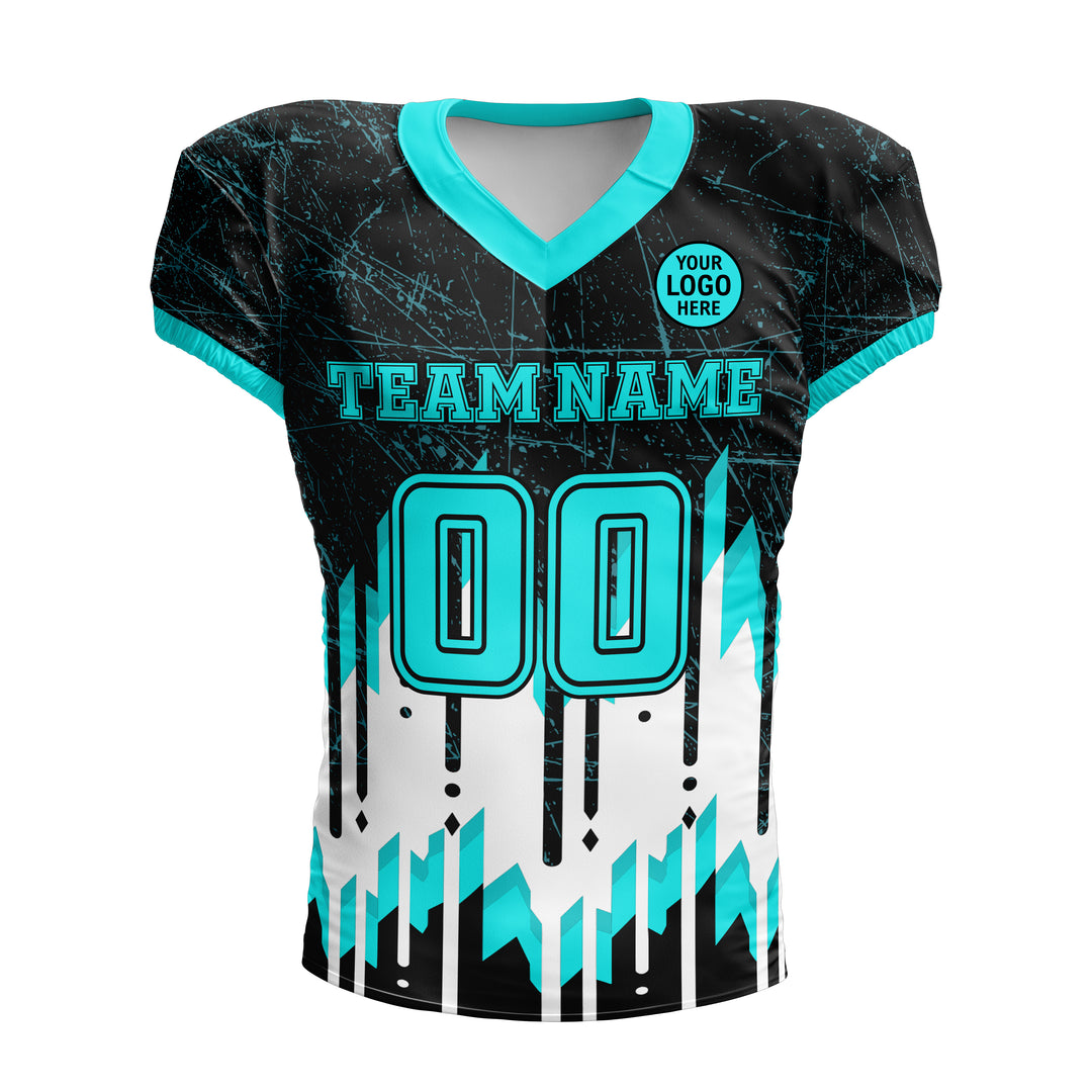 Electric Drip American Football Uniform