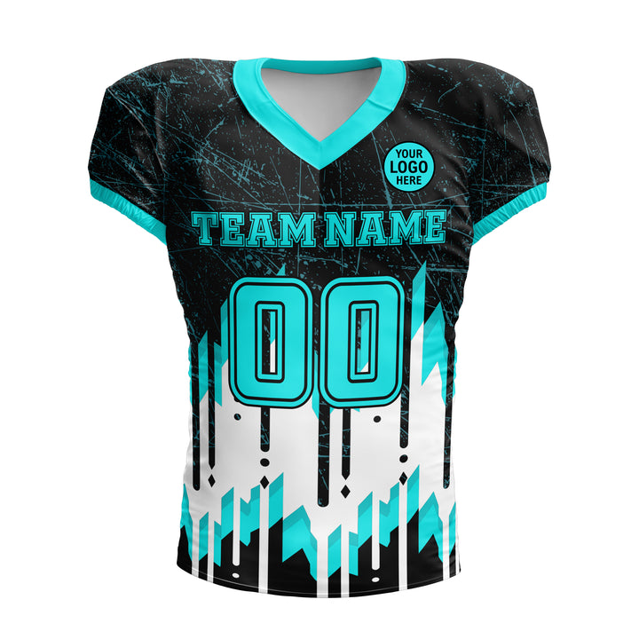 Electric Drip American Football Uniform