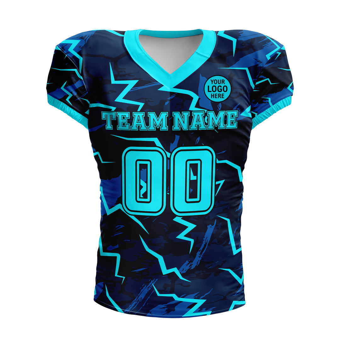 Electric Bolt American Football Uniform