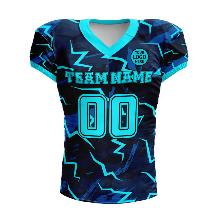 Electric Bolt American Football Uniform