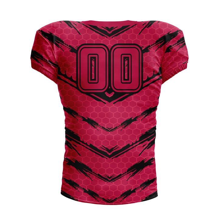Scarlet Slash American Football Uniform
