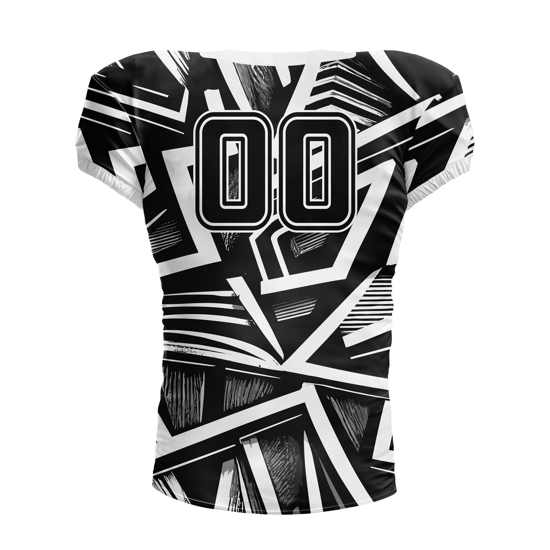 Obsidian Geometry American Football Uniform