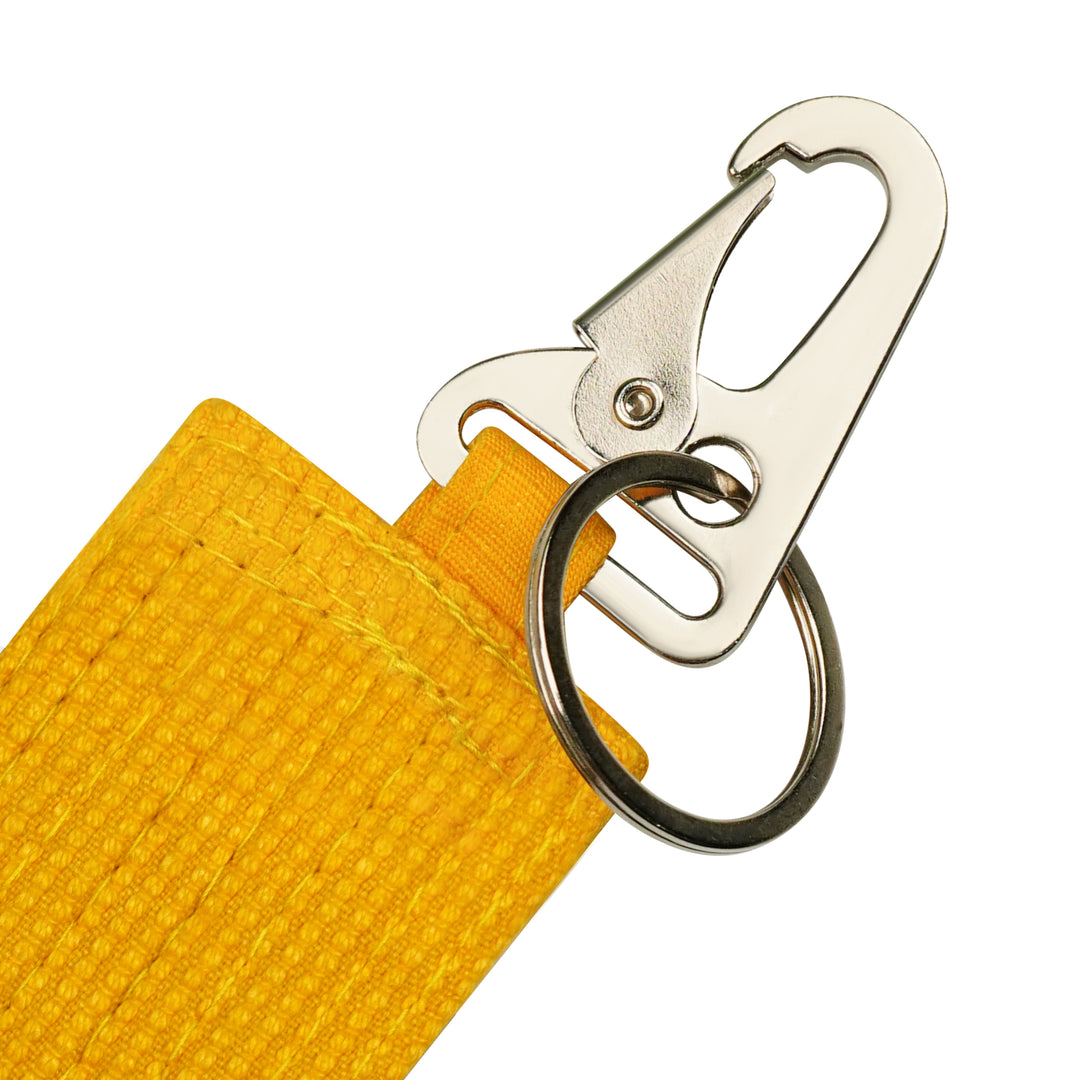 Mat Weave Snap Key Ring