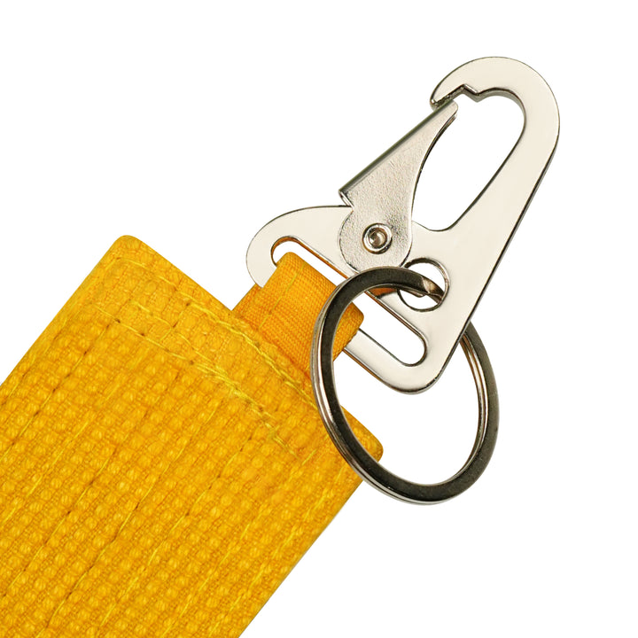 Mat Weave Snap Key Ring