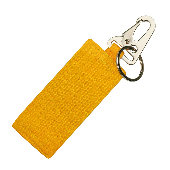 Mat Weave Snap Key Ring