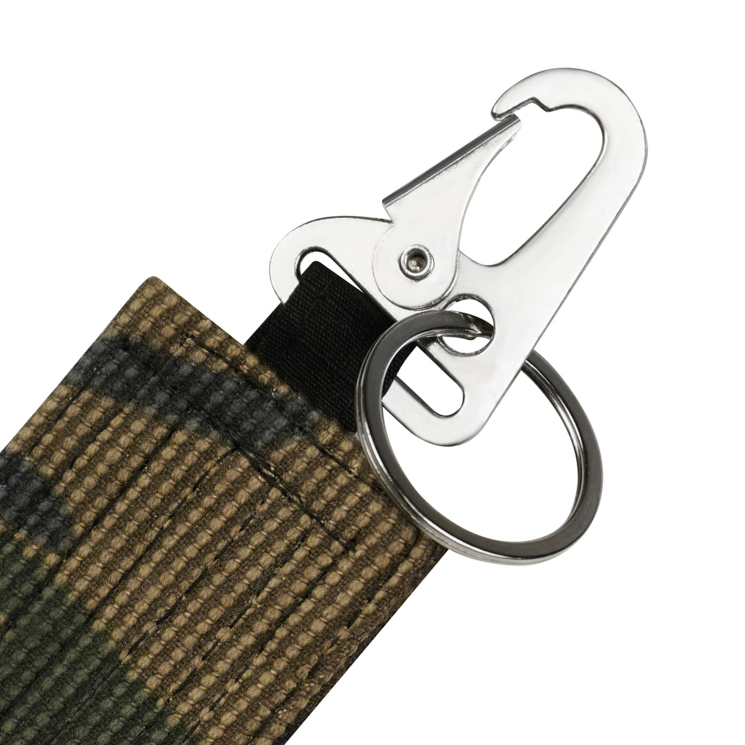 Mat Weave Snap Key Ring