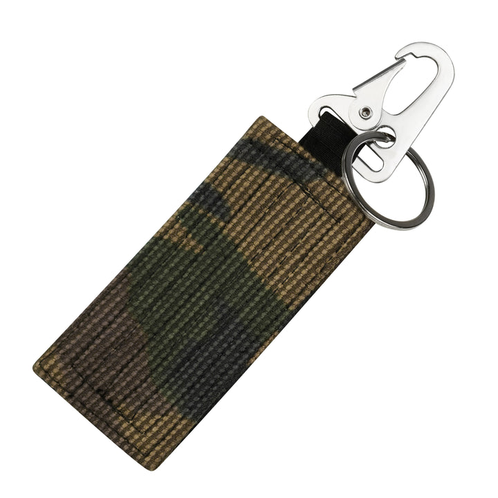 Mat Weave Snap Key Ring
