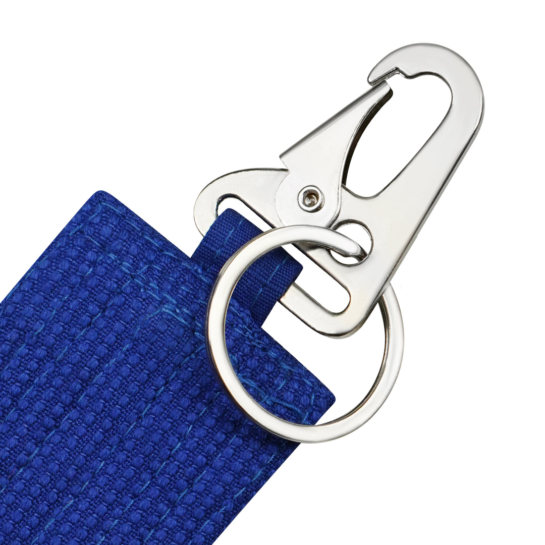 Mat Weave Snap Key Ring
