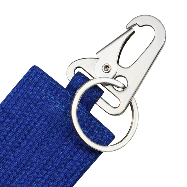 Mat Weave Snap Key Ring