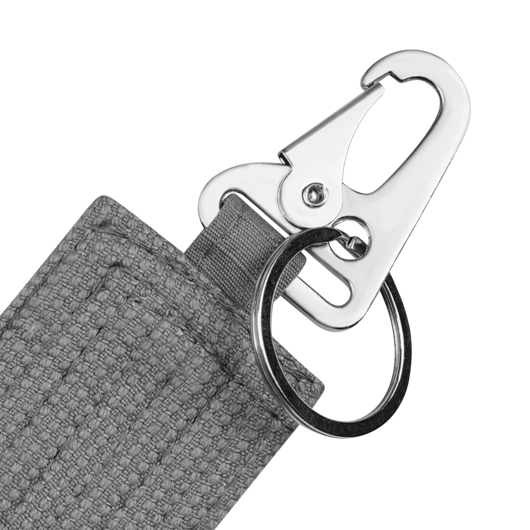 Mat Weave Snap Key Ring