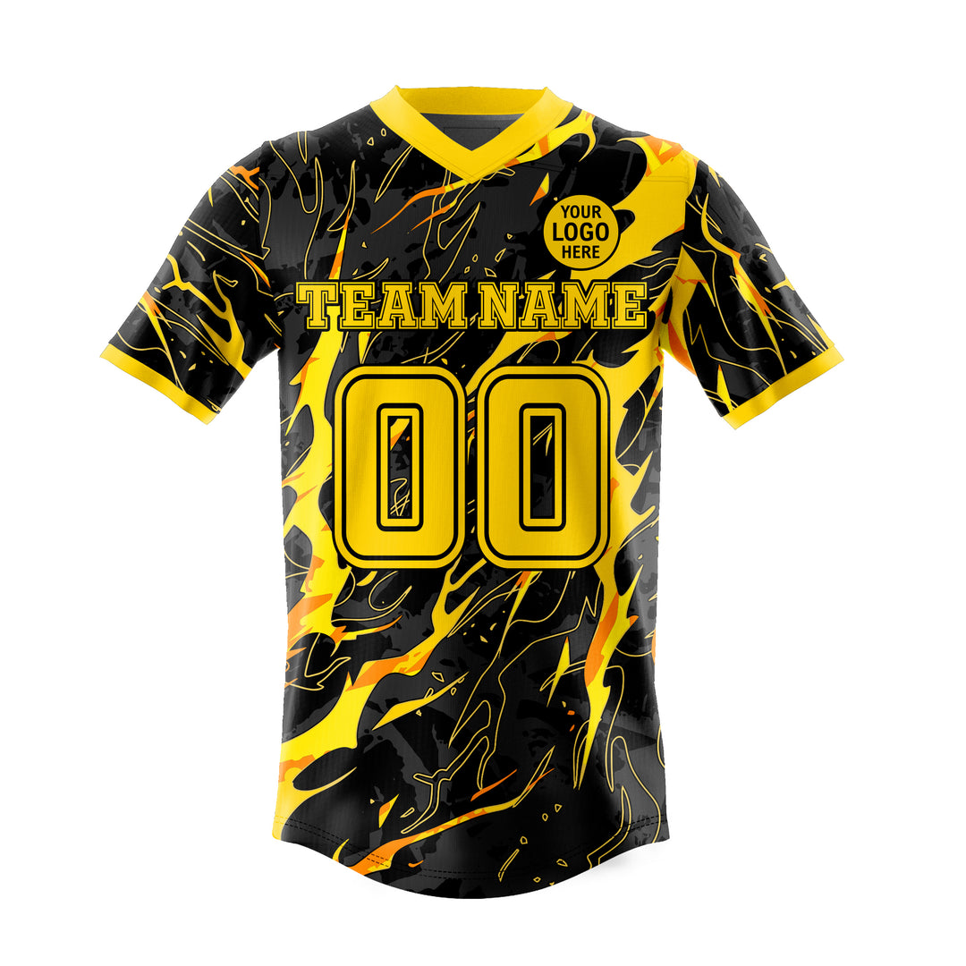 Gold Strike American Football Uniform