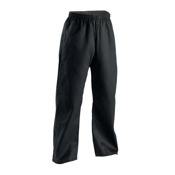 8 oz. Plain Black Light Weight Karate Uniform - Summo Sports
