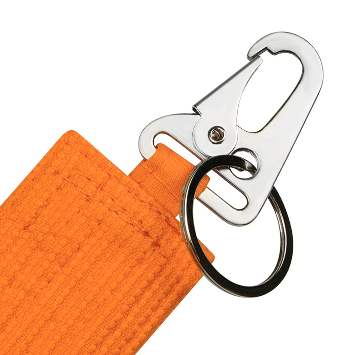 Mat Weave Snap Key Ring