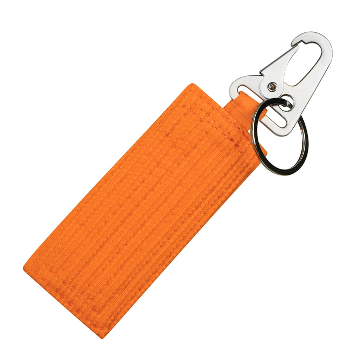 Mat Weave Snap Key Ring