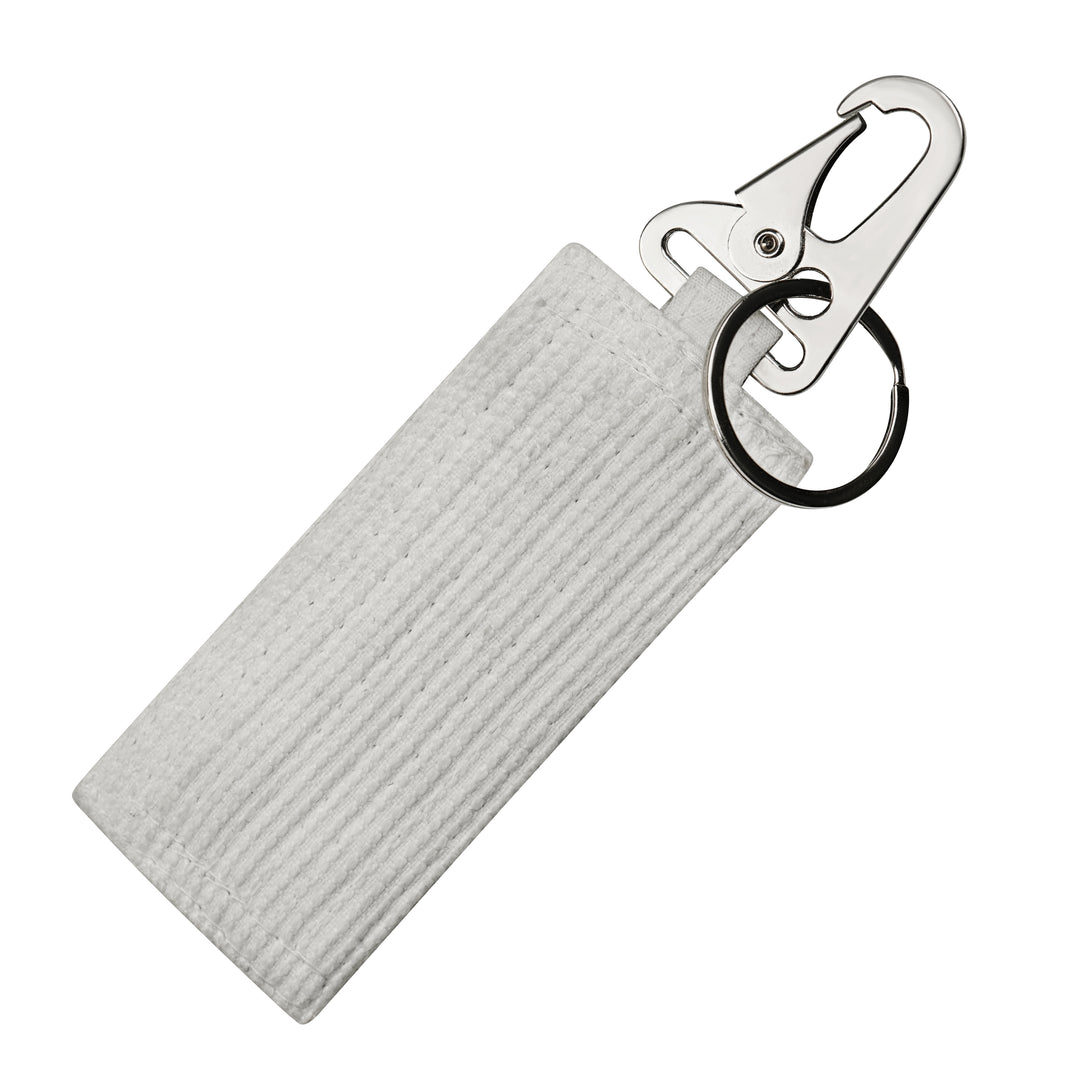 Mat Weave Snap Key Ring