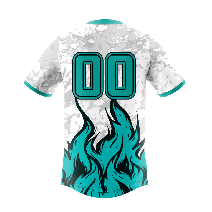 Frostfire Surge American Football Uniform